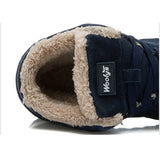 Men Shoes Winter Warm Fur Men Casual Shoes Lace Up