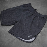 Mens gym cotton shorts Run jogging sports Fitness