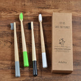 5 Pack Eco Friendly Bamboo Toothbrush