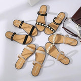 New Arrive Summer Flat Ankle Sandals Casual