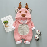White Antler Baby Onesie