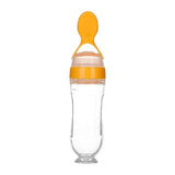 Silicone Squeeze Baby Feeding Bottle