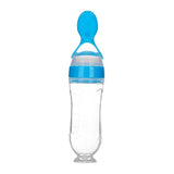 Silicone Squeeze Baby Feeding Bottle