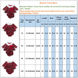 Newborn Baby Girls Clothes Ruffles long Sleeve red plaid Dress Tops
