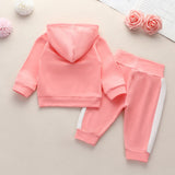 Newborn Girl clothes Cute Infant Newborn Baby Girl Clothes Hooded Swea