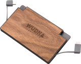 Slim Wooden Power Bank (Black)