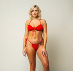 Açaí Bikini Top - Cherry Red