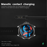 RUNDOING S11 Smart watch men HD Full round Screen IP68 Waterproof