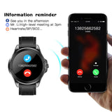 RUNDOING S11 Smart watch men HD Full round Screen IP68 Waterproof