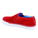 Red Suede Sneakers﻿