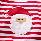 Christmas Red and White Stripe Onesie for Babies and Toddlers