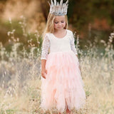2-8T Summer Lace Girl Tutu Dress