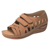 Summer Women Sandals Gladiator Ladies Hollow Out Wedges Buckle