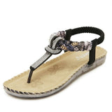 Summer Sandals Women T-strap Flip Flops Thong Sandals