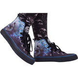 FLAMING SPINE - Sneakers - Ladies High Top Laceup