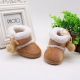 Warm Newborn Toddler Boots Winter First Walkers baby Girls Boys Shoes