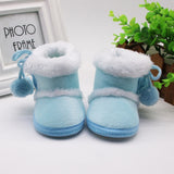 Warm Newborn Toddler Boots Winter First Walkers baby Girls Boys Shoes