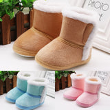 Warm Newborn Toddler Boots Winter First Walkers baby Girls Boys Shoes