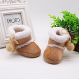 Warm Newborn Toddler Boots Winter First Walkers baby Girls Boys Shoes