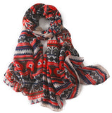 Women Lightweight New Designs Long Cotton Touch Shawl Wrap Warm Scarves