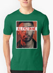 All Eyes On Me Green T-shirt - ENSEIGNE DENIS