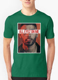 All Eyes On Me Green T-shirt - ENSEIGNE DENIS