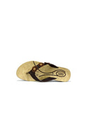 Triple Flower Flip Flop Black/Brown