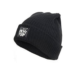 New York Green/Black Beanie Glows in the Dark
