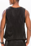 METALLIC BOX CUT TANK