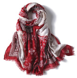 Women Lightweight New Designs Long Cotton Touch Shawl Wrap Warm Scarves