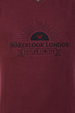 Wakerlook MENS COTTON BLEND Burgundy SWEATER