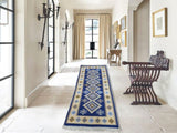 Classical Hand-woven Carpet Rhombus Pattern Double-faced 80x200cm