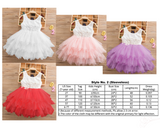 2-8T Summer Lace Girl Tutu Dress