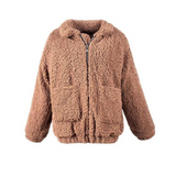 Winter Lambswool Thick Jacket Winter Women