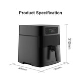 5.8 QT Air Fryer Hot Oven Oilless Cooker LED Touch Digital Screen