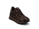 Brunette Black Genuine Leather Women Sport Sneaker Shoes High Quality