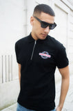 Wakerlook Men's Zip POLO