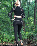 Jogging suit female yoga training suit