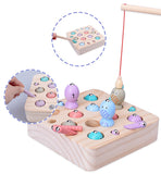 Wooden Fishing Magnetic Toy for Kids