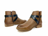 Elena Tan Flat Ankle Boot
