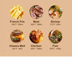 5.8 QT Air Fryer Hot Oven Oilless Cooker LED Touch Digital Screen