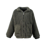 Winter Lambswool Thick Jacket Winter Women