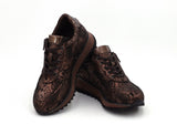 Brunette Black Genuine Leather Women Sport Sneaker Shoes High Quality