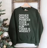 Dasher Dancer Christmas Sweatshirt - ENSEIGNE DENIS