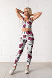 Floral Padded Sports Bra