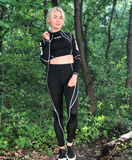 Jogging suit female yoga training suit