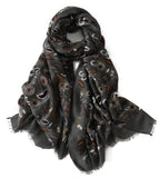 Women Lightweight New Designs Long Cotton Touch Shawl Wrap Warm Scarves