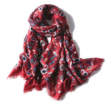 Women Lightweight New Designs Long Cotton Touch Shawl Wrap Warm Scarves