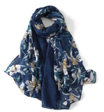 Women Lightweight New Designs Long Cotton Touch Shawl Wrap Warm Scarves