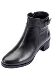 Genuine Leather Black Boots